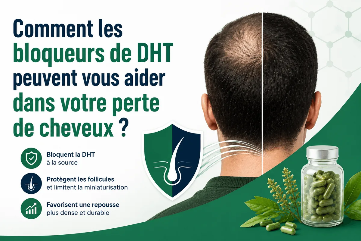 Comment les bloqueurs de DHT aident dans la perte de cheveux